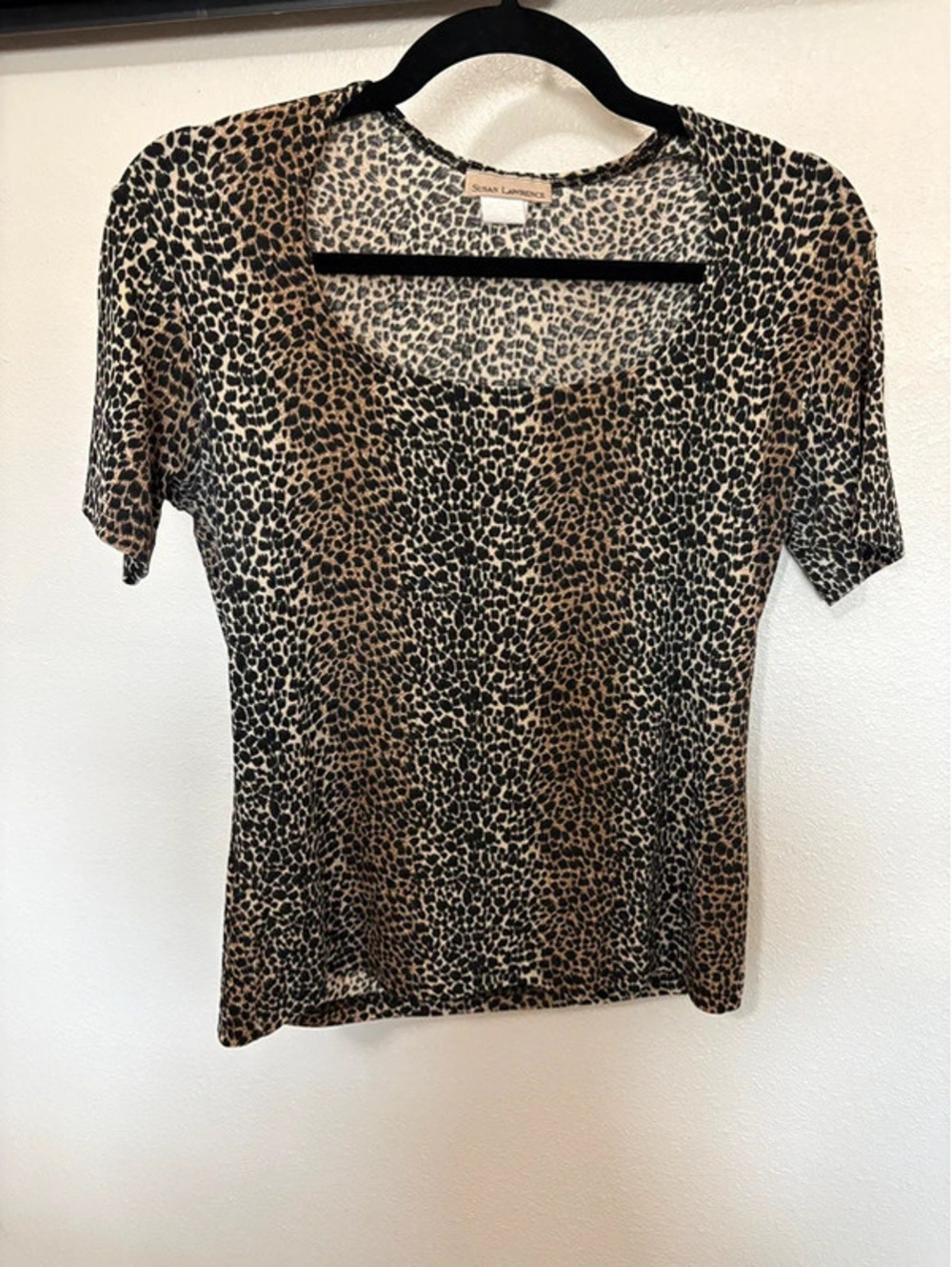 Cheetah Paper Tag Tee